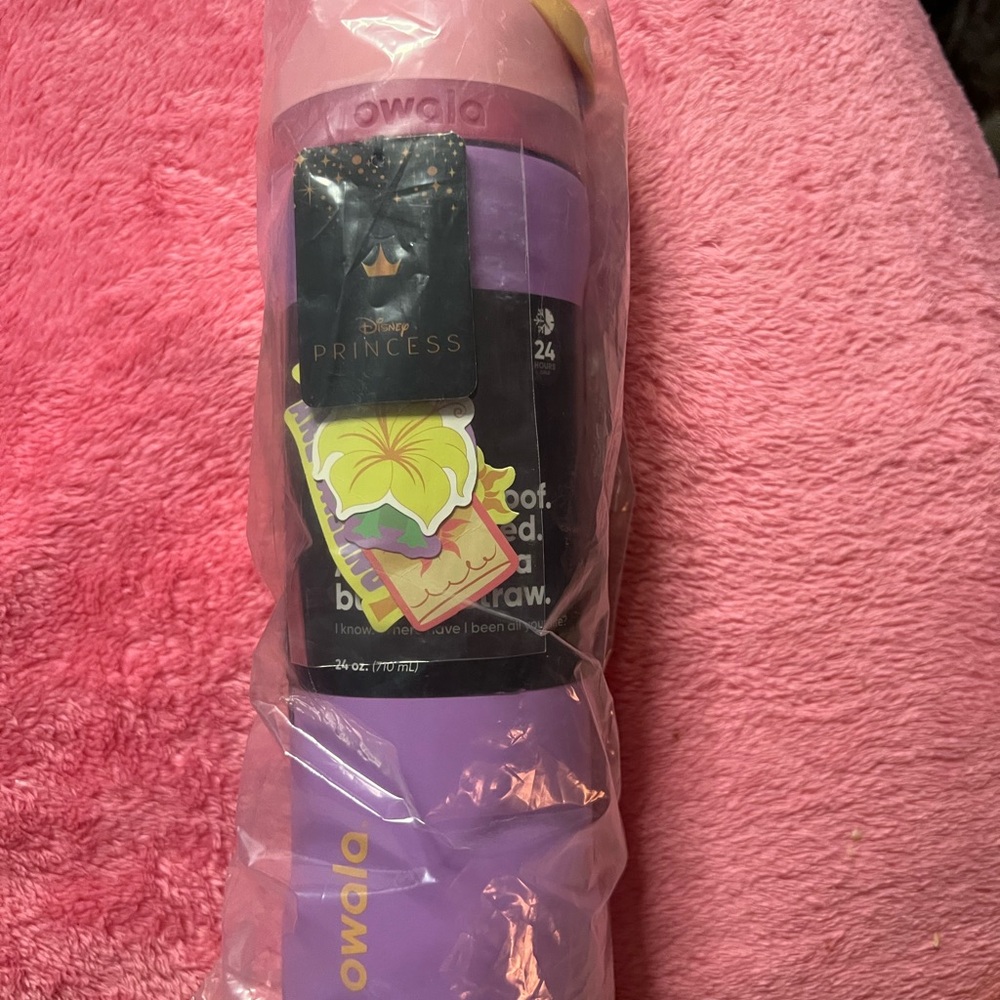 Owala RAPUNZEL Water Bottle Free Sip 24 oz
